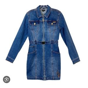 BABY PHAT denim dress, sz S